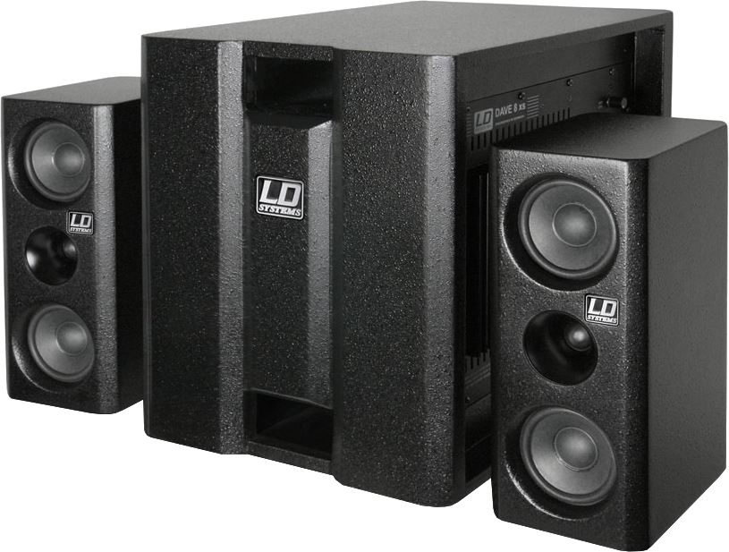 Караоке-система X-star Karaoke Box + колонки LD Systems DAVE 8 XS черная