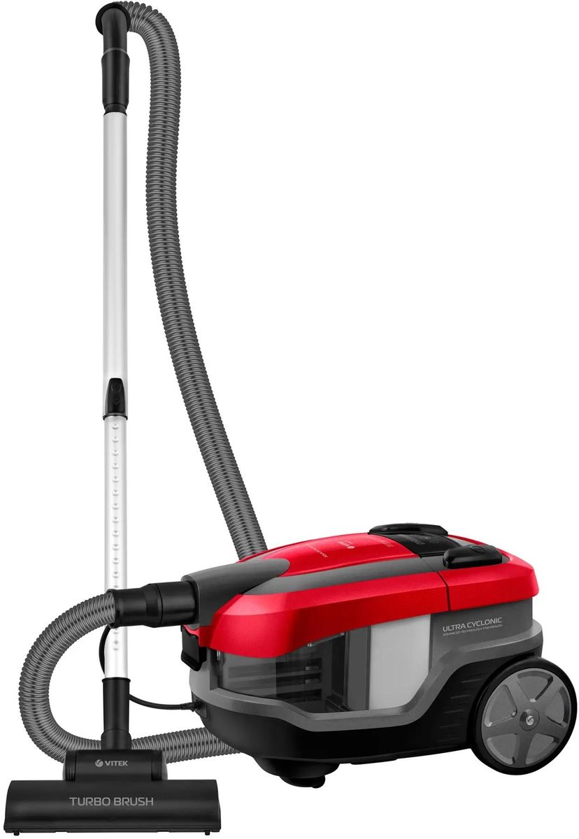Пылесос моющий Vitek VT-1830 красный/черный Пылесос моющий Vitek VT-1830 красный/черный