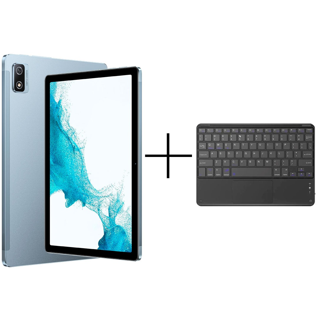Планшет Blackview Tab 12 10.1" 4/64Gb Twilight Blue + Клавиатура Blackview Bluetooth K1 Black