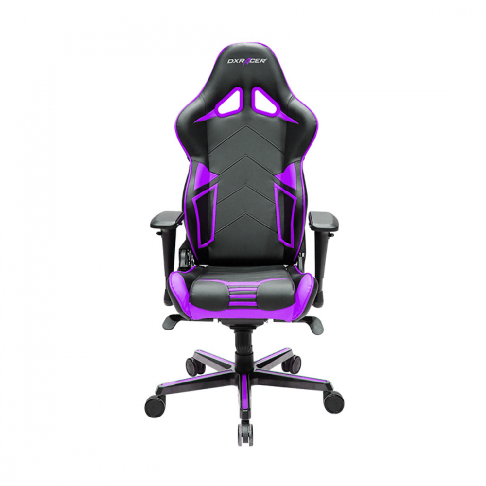 Игровое компьютерное кресло, DX Racer, OH/RV131/NV, Чёрный/Сиреневый