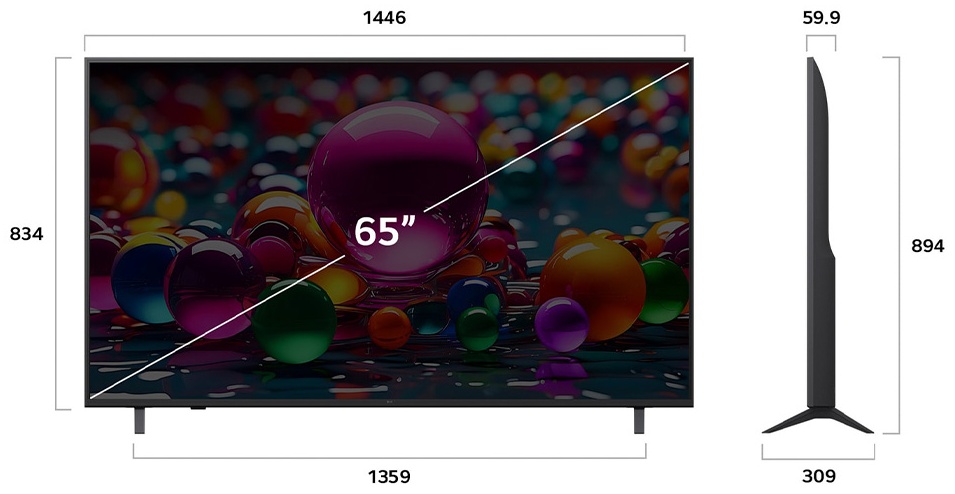 Телевизор LG 65UA75009LA 65" 4K UHD - фото 4