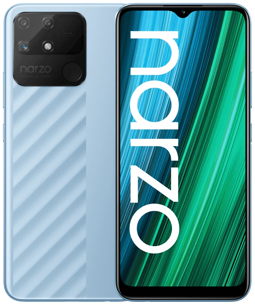 Смартфон Realme Narzo 50A 4/128Gb Oxygen Blue