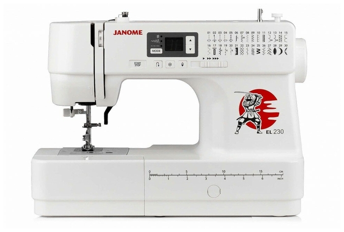 Швейная машинка Janome EL-230 белая - фото 1