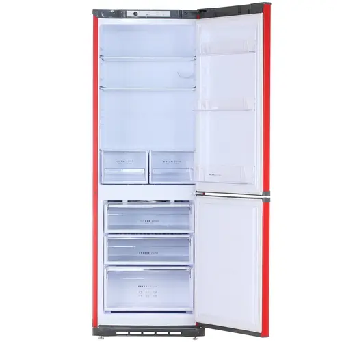 Холодильник Бирюса H633 красный - фото 4