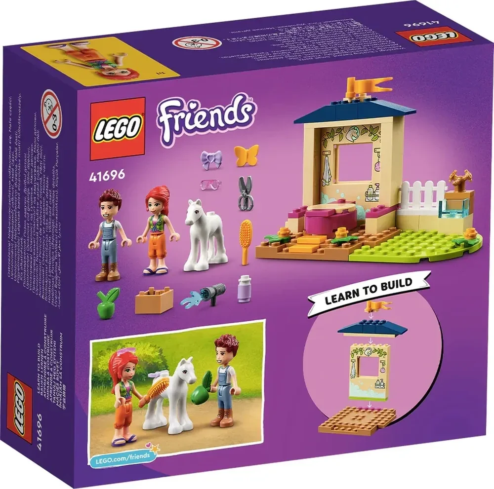 Конструктор Lego Friends 41696 Конюшня для мытья пони - фото 4