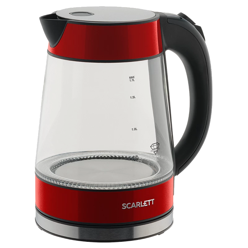 Чайник электрический Scarlett SC-EK27G79 красный - фото 2