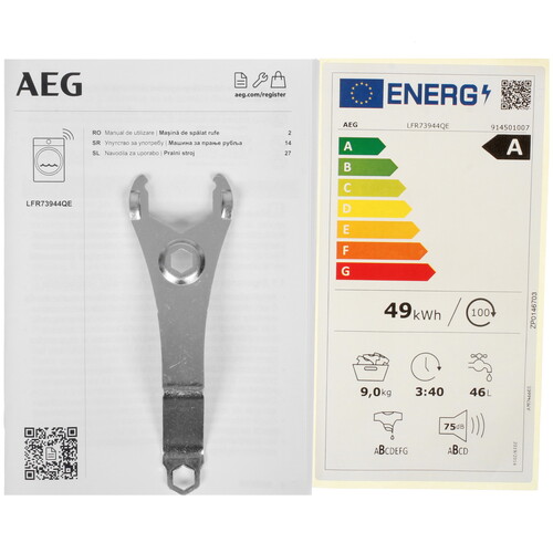 Стиральная машина AEG LFR73944E - фото 4
