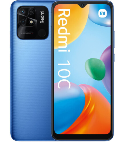 Смартфон Xiaomi Redmi 10C NFC 4/128Gb Ocean Blue - фото 1