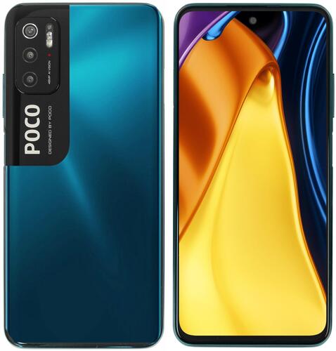 Смартфон Poco M3 Pro 6GB 128GB (Cool Blue), Синий - фото 1