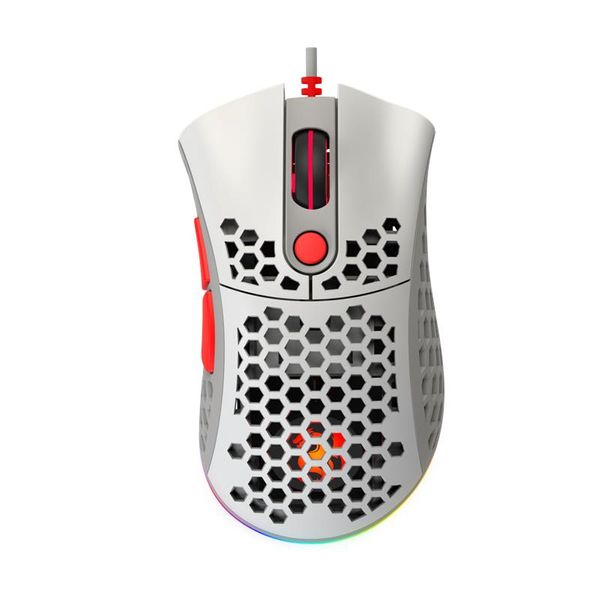 Мышь Игровая 2E Gaming Hyperspeed PRO, RGB RETRO WHITE