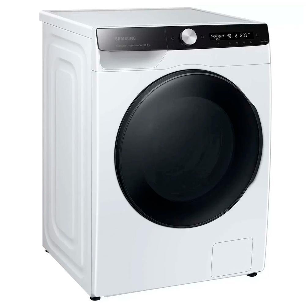 Стиральная машина Samsung WW80AG6L28BELD белая - фото 2