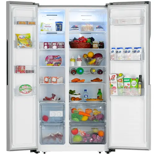 Холодильник Gorenje NRS9181MX серебристый - фото 2