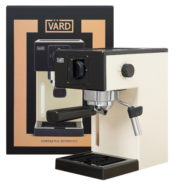 Кофеварка VARD VCPA1C бежевая - фото 9