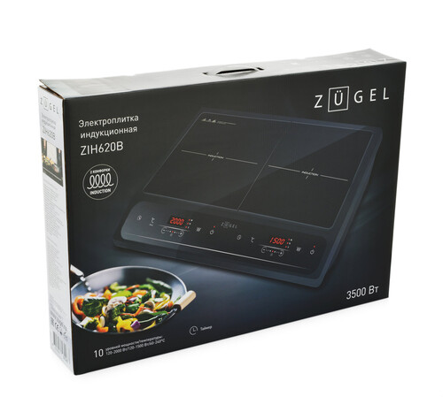 Настольная плита индукционная ZUGEL ZIH620B - фото 18