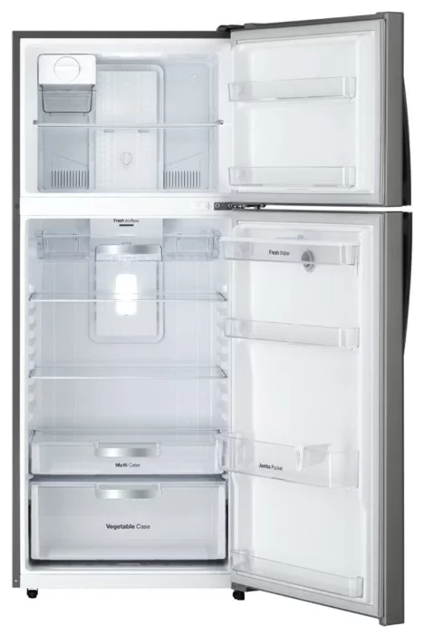 Холодильник Daewoo FGK51EFG серебристый - фото 3