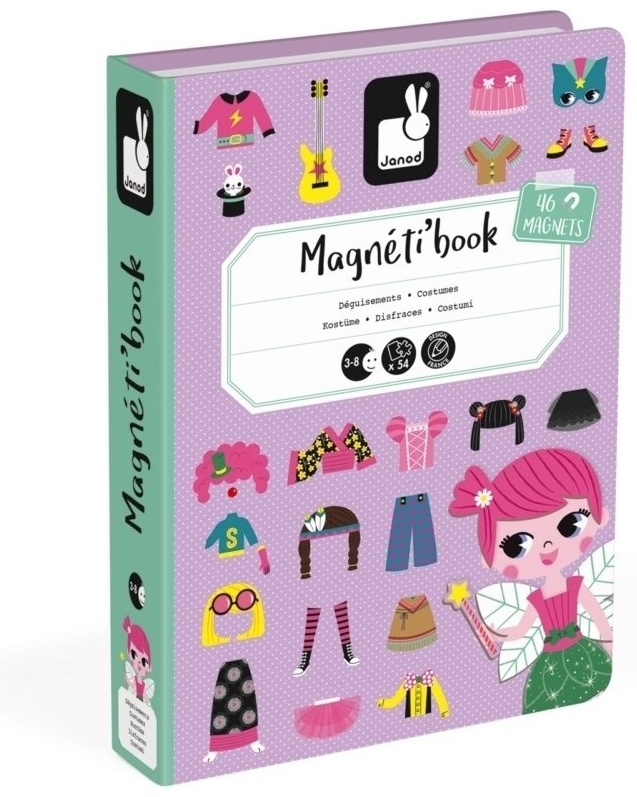 Магнетикбук Костюмы для девочек JANOD J2718 Магнетикбук Костюмы для девочек JANOD J2718