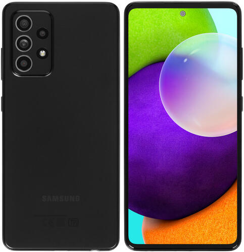 Смартфон Samsung Galaxy A525, A52, 6/256GB, Black - фото 1