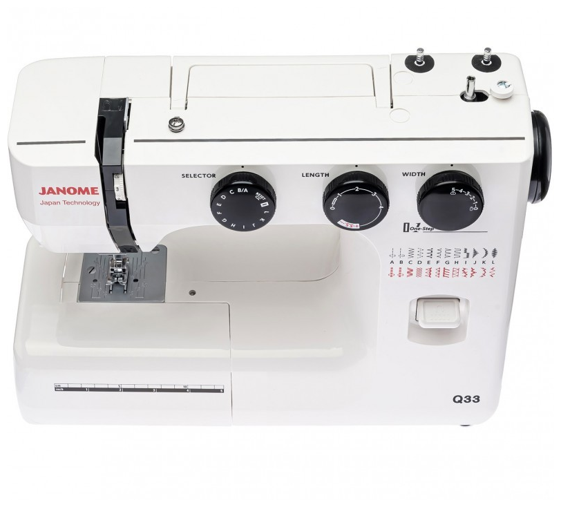 Швейная машинка Janome Q-33 белая - фото 3