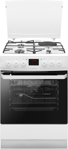 Плита комбинированная Hansa FCMW68209 белая - фото 10