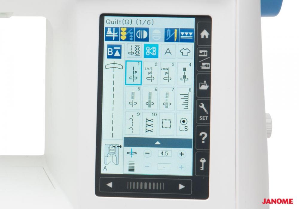 Швейная машинка Janome SKYLINE S9 - фото 3 Швейная машинка Janome SKYLINE S9 - фото 3