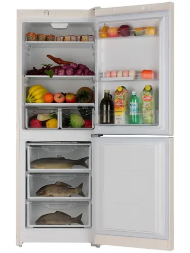 Холодильник Indesit DS 4160 E бежевый - фото 2