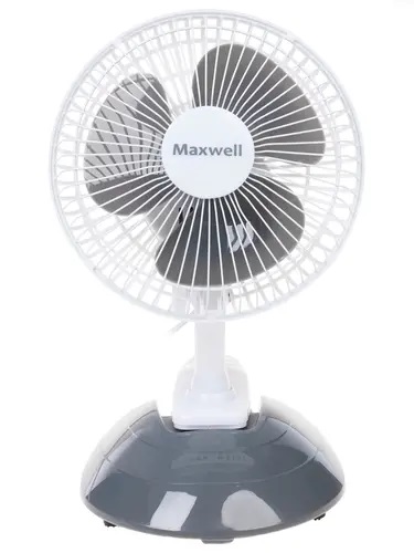 Вентилятор настольный Maxwell MW-3548 белый - фото 1
