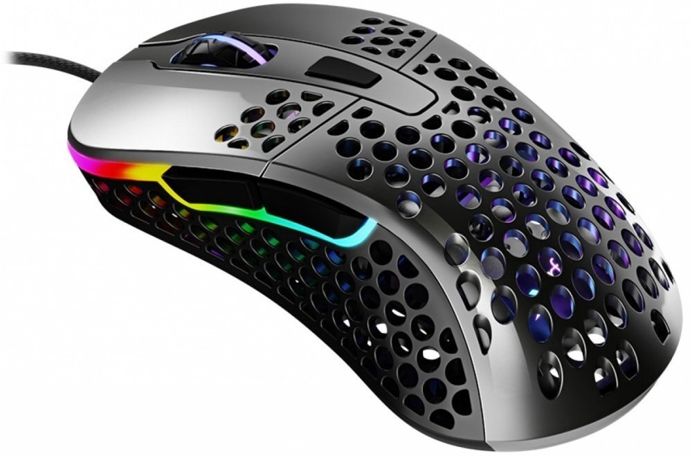 Мышь игровая/Gaming mouse XG-M4-RGB-GLOSSY Xtrfy M4 RGB USB GLOSSY GRAY