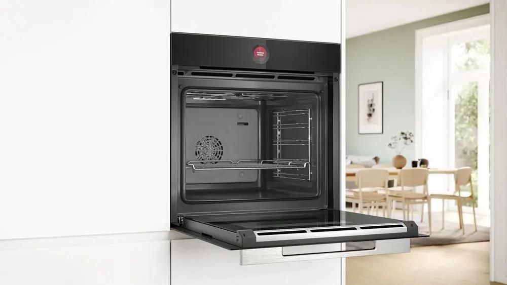 Встраиваемый духовой шкаф Bosch HBG7341B1 черный - фото 4