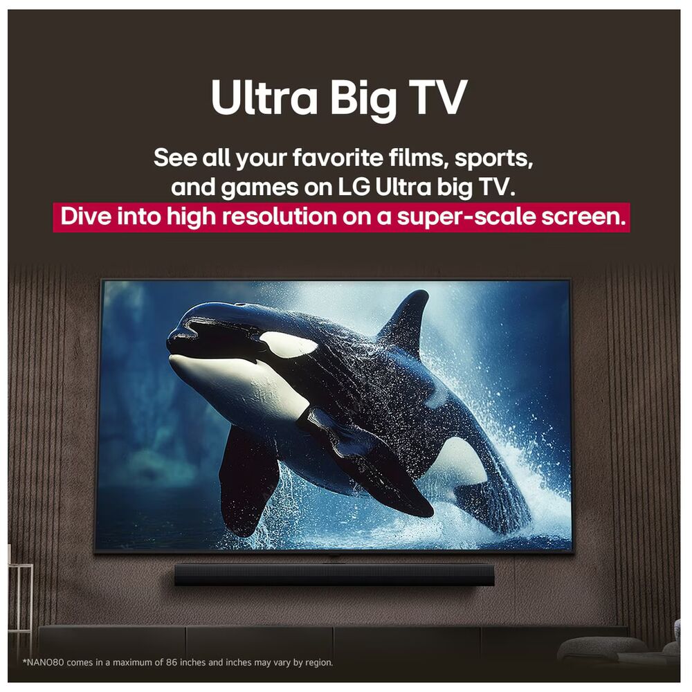Телевизор LG 55NANO80A6B 55" 4K UHD - фото 4