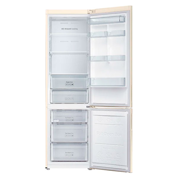 Холодильник Samsung RB37A5200EL/WT бежевый - фото 7