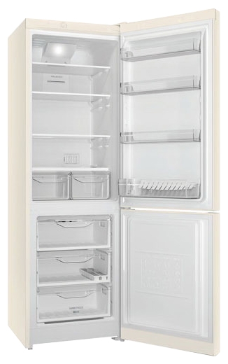 Холодильник Indesit DF 4180 E бежевый - фото 3