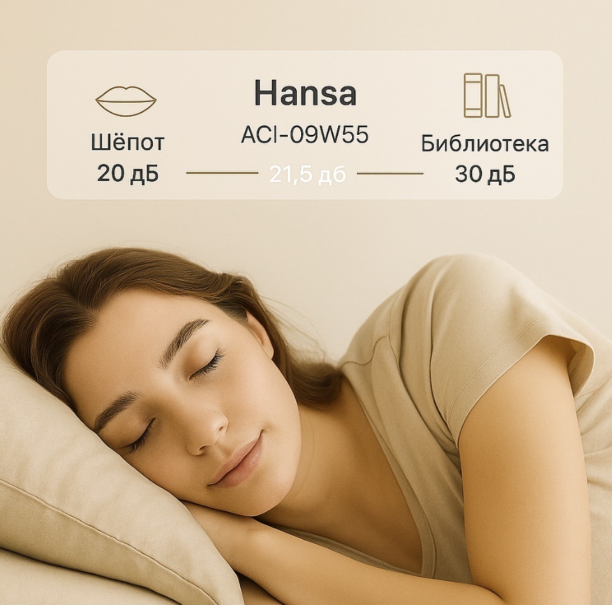 Кондиционер Inverter Hansa ACI-09W55, White, (20–27 м², 9 000 BTU, Ионизация) - фото 10 Кондиционер Inverter Hansa ACI-09W55, White, (20–27 м², 9 000 BTU, Ионизация) - фото 10