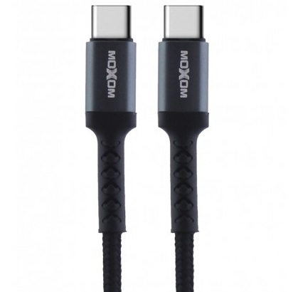 USB кабель Moxom (MX-CB69) Type-C to Type-C black - фото 2