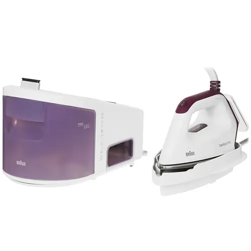 Парогенератор Braun IS3155VI бело-фиолетовый - фото 7