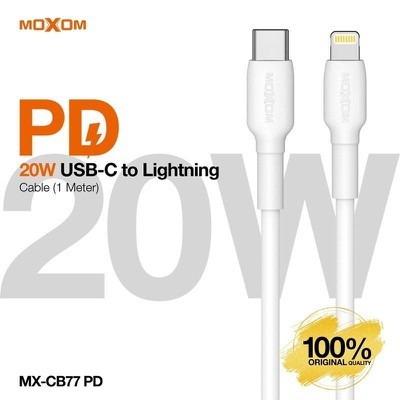 USB кабель Moxom (MX-CB77) Type-C to Lightning - фото 1
