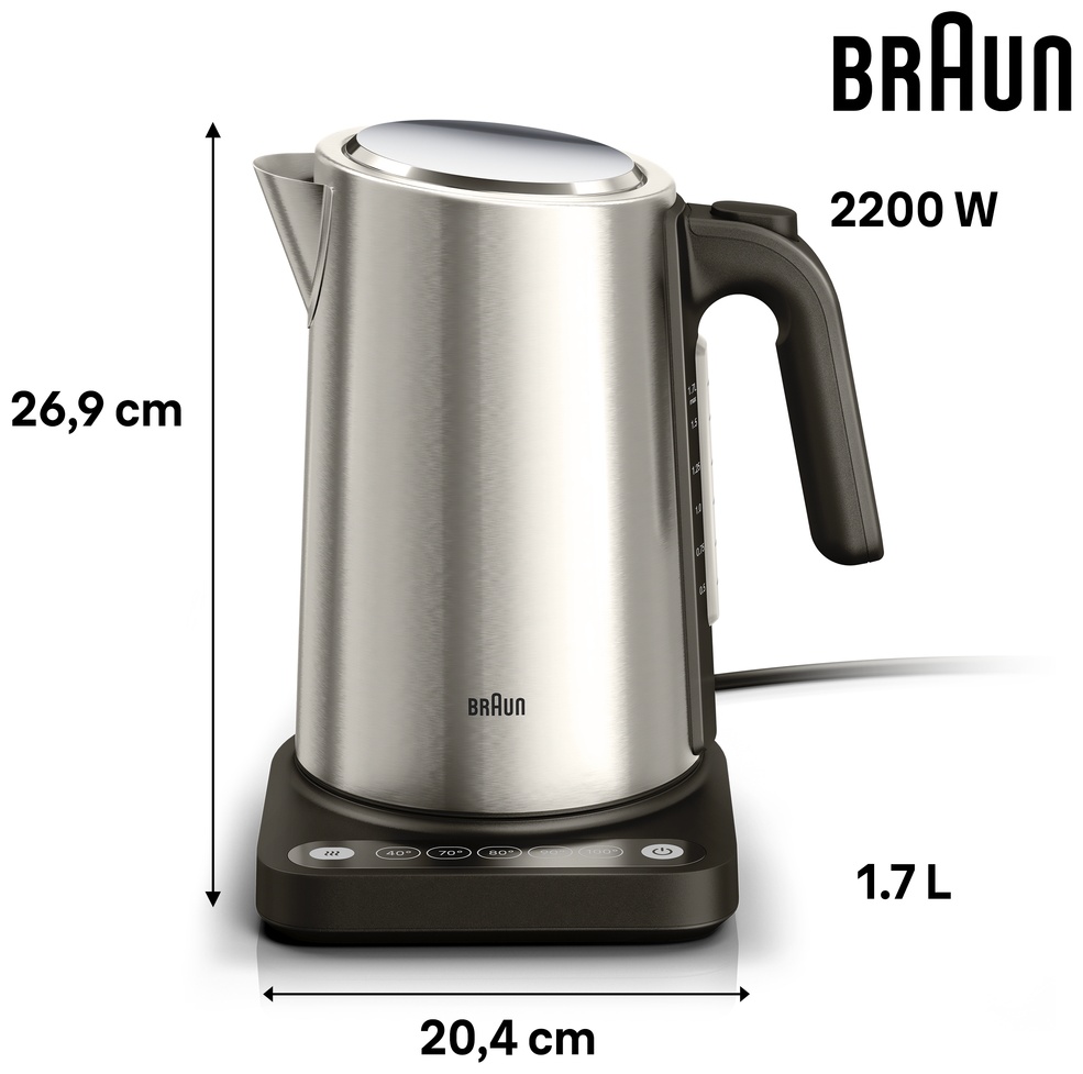 Чайник Braun WK5205BK - фото 3 Чайник Braun WK5205BK - фото 3