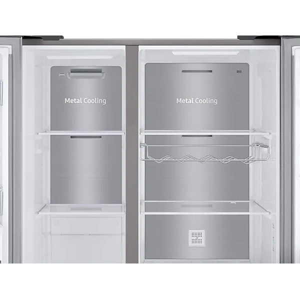Холодильник Samsung RS63R5571SL/WT серебристый - фото 10
