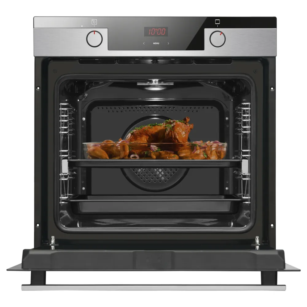 Встраиваемая электрическая духовка Hansa BOEI684097 + Встраиваемая стеклокерамическая поверхность Hansa BHC-66216 - фото 4 Встраиваемая электрическая духовка Hansa BOEI684097 + Встраиваемая стеклокерамическая поверхность Hansa BHC-66216 - фото 4