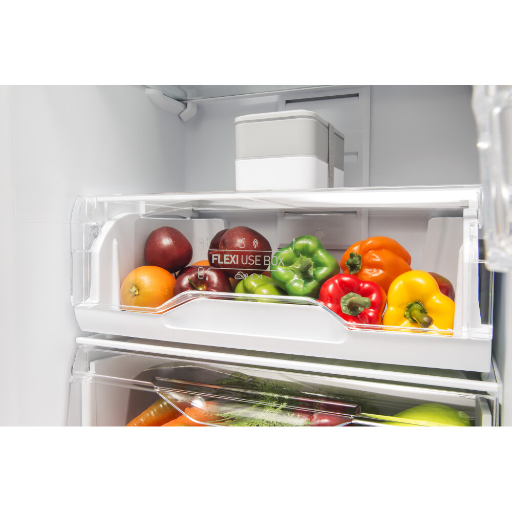 Холодильник Indesit DF 5181 X M серый - фото 3
