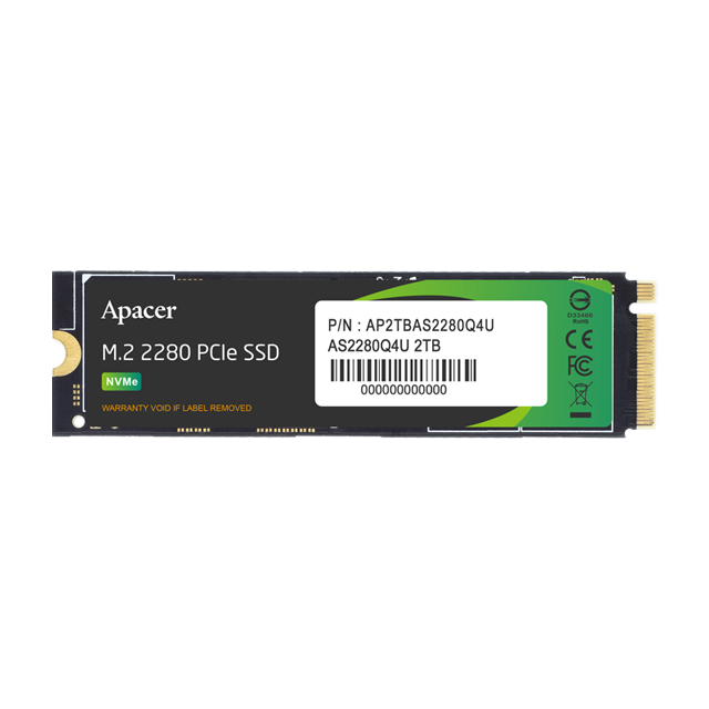 Твердотельный накопитель SSD Apacer AS2280Q4U AP2TBAS2280Q4U-1 - фото 1