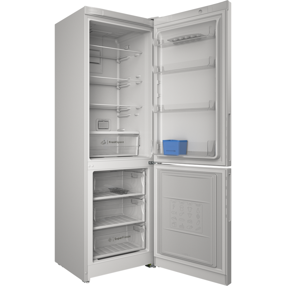 Холодильник-морозильник Indesit ITR 5180 W белый - фото 4