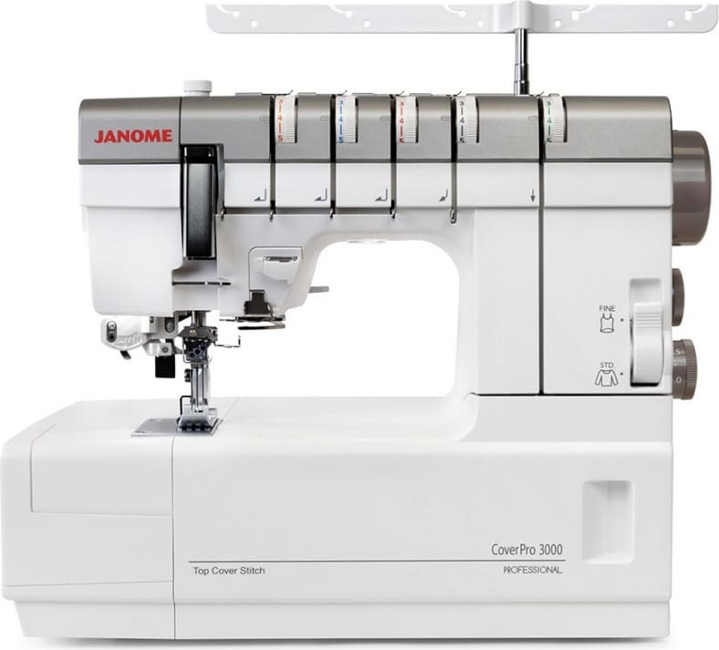 

Распошивальная машина JANOME CoverPro 3000P белая