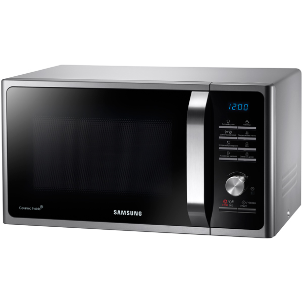 

Микроволновая печь Samsung MS23F302TQS/BW серебристая
