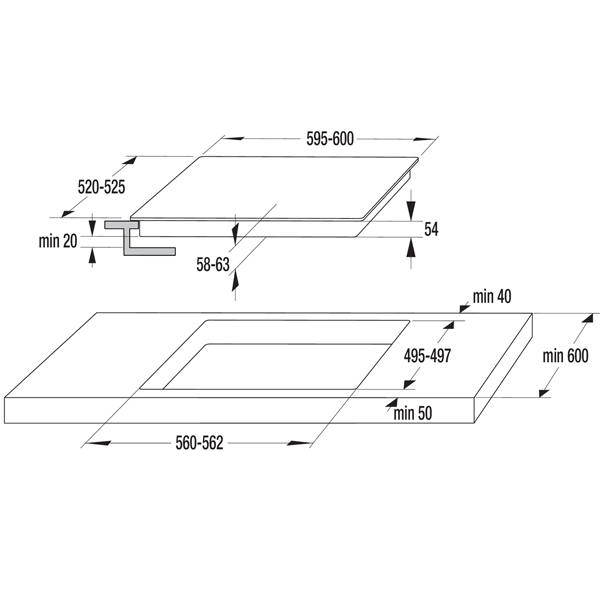 Индукционная варочная панель Gorenje IT640BX - фото 4