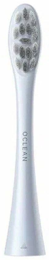 Сменные зубные щетки Oclean Plaque Control-Brush Head (2-pk) серебристый - фото 3