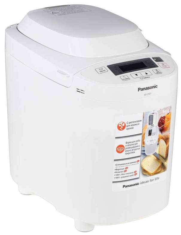 

Хлебопечь Panasonic SD-2501 WTS белая