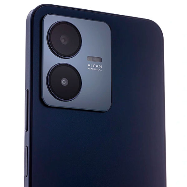 Смартфон Vivo Y22 4/64Gb Starlit Blue+Gift box BTS 2022 Blue - фото 5