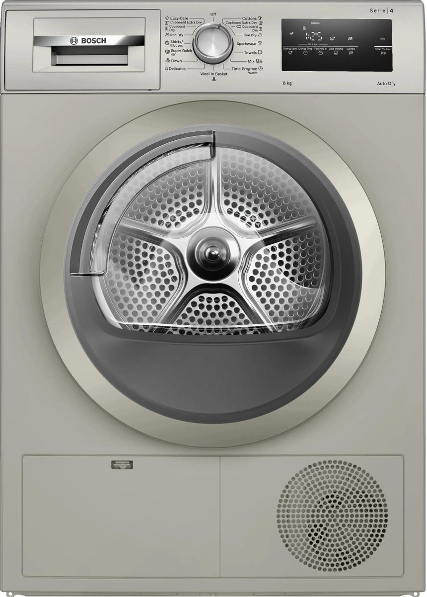 Сушильная машина BOSCH WTN86202ME серебристая