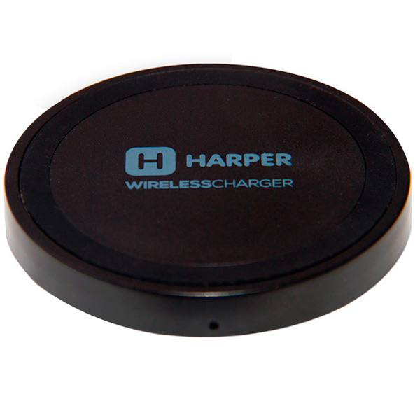 Беспроводное зарядное устройство Qi для смартфона, HARPER QCH-2070 black - фото 4