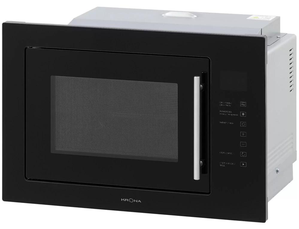 Встраиваемая микроволновая печь Krona RIFLESSO 60 BL V2 - фото 6